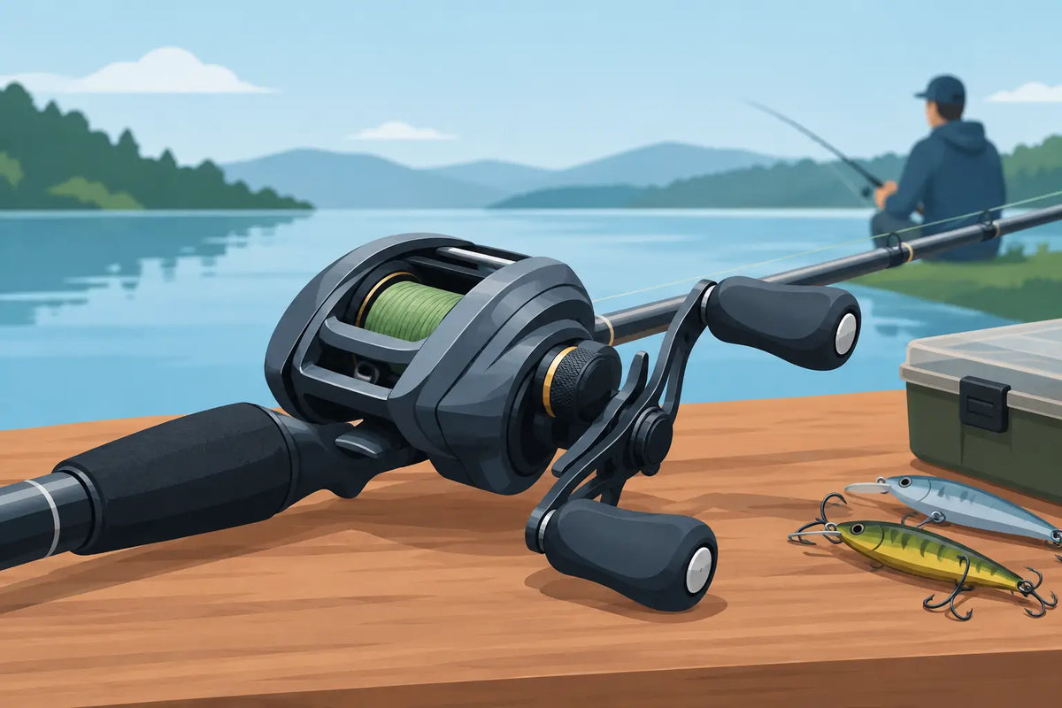 Carrete baitcasting para principiantes sin errores