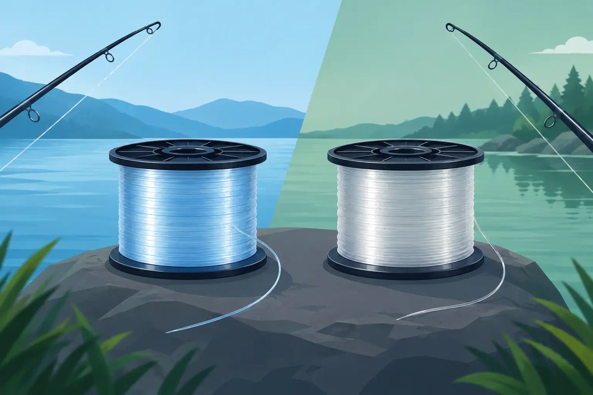 Línea monofilamento vs fluorocarbono ¿cuál elegir?