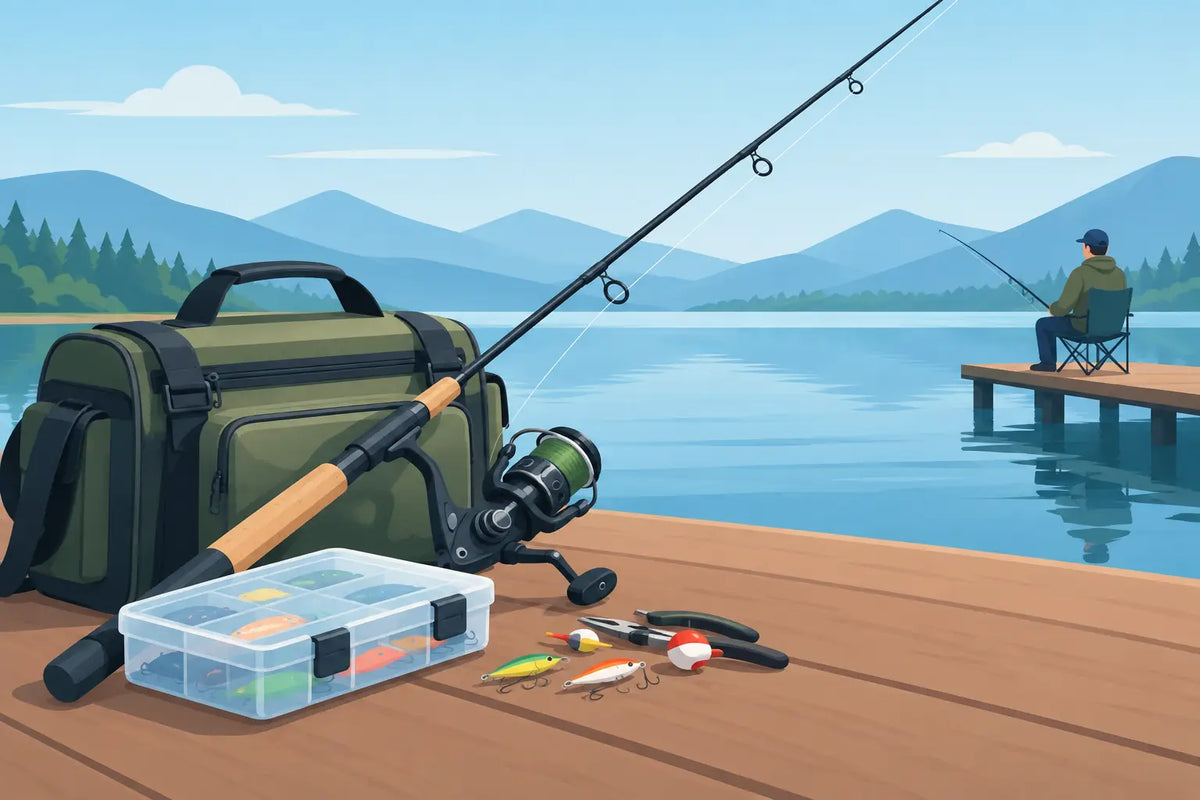 Equipo de pesca para principiantes: compra bien
