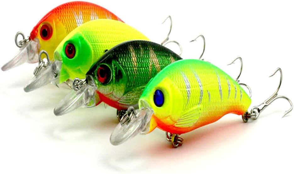 Kit de Señuelos de Pesca de 275 Piezas – Para lubina, trucha y salmón: ranas, cucharas y saltamontes.