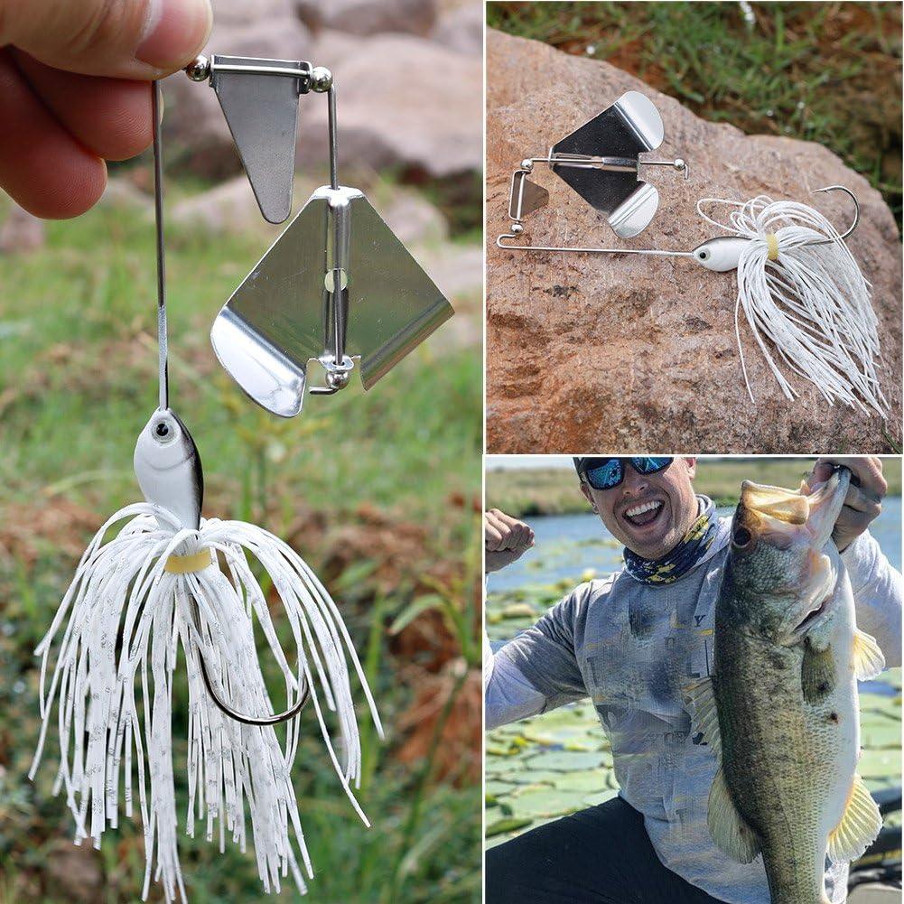 Señuelos de pesca Buzzbait Spinnerbait Jigs Señuelo para pesca de lucio bajo