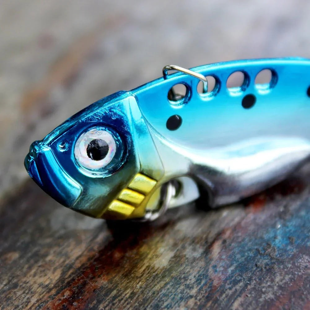 Spinner Spoon Blade Swimbait Agua Dulce Agua Salada Aparejos de Pesca Señuelos y Cebos - 4 piezas