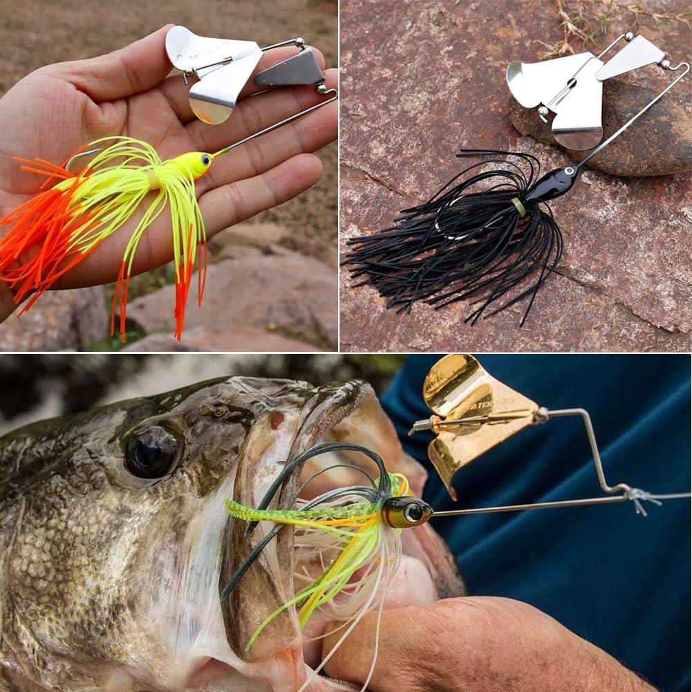 Señuelos de pesca Buzzbait Spinnerbait Jigs Señuelo para pesca de lucio bajo