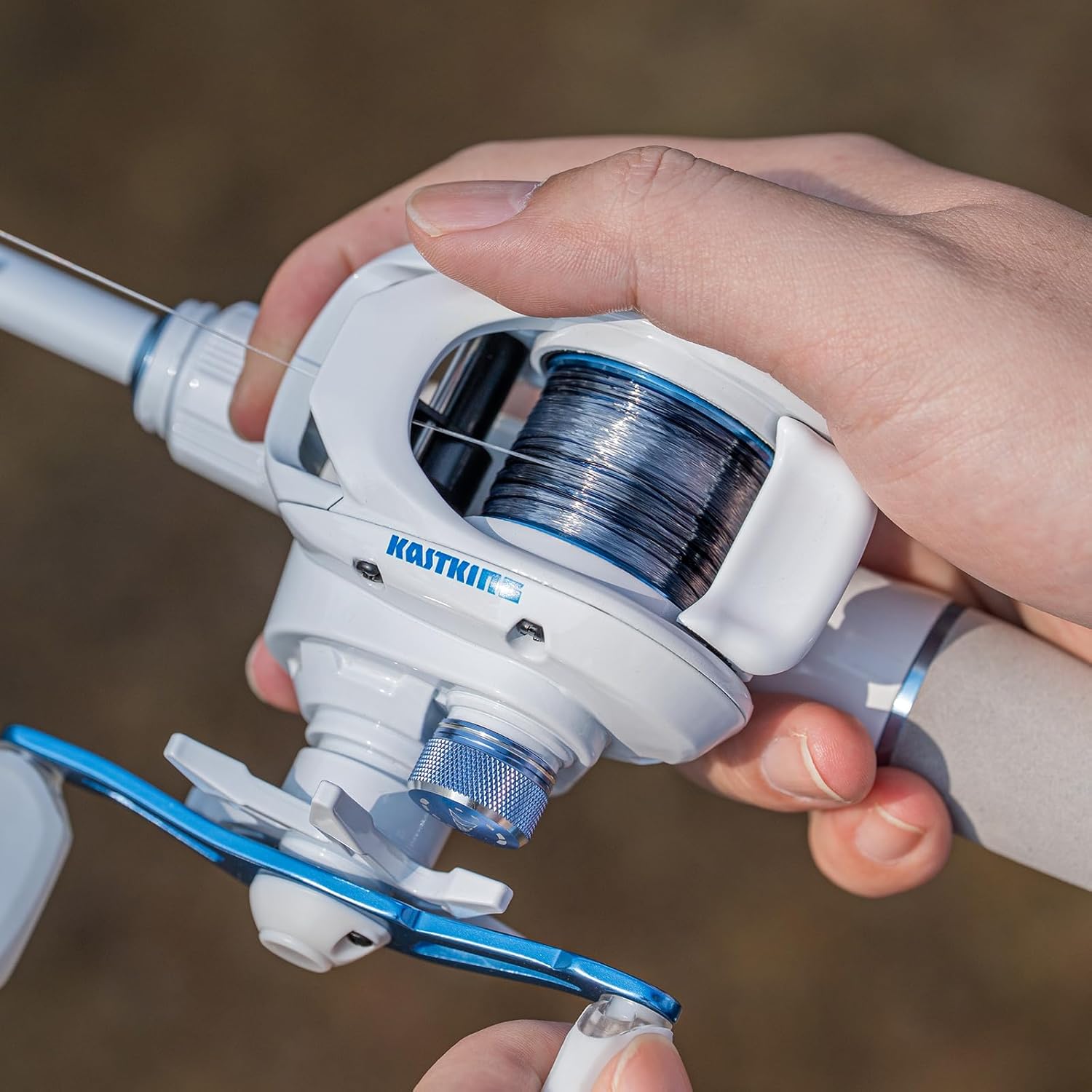 Hilo de pescar Monofilamento premium - Plata Camuflado - 274 Metros - Sedal resistentes a la abrasión