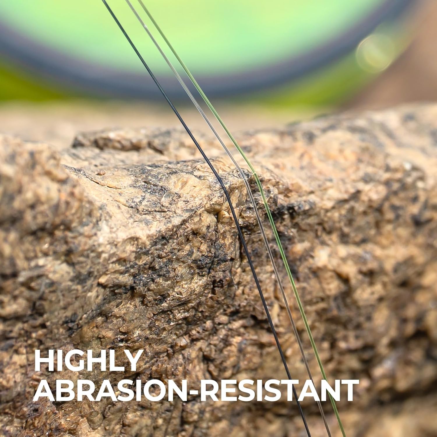 Hilo de pescar Monofilamento premium - Verde - 274 Metros - Sedal resistentes a la abrasión