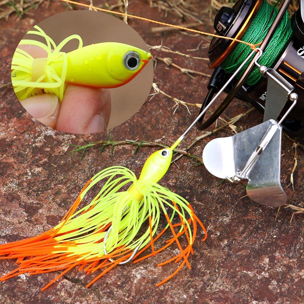Señuelos de pesca Buzzbait Spinnerbait Jigs Señuelo para pesca de lucio bajo