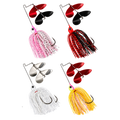 1 Señuelo spinnerbait de dos hojas