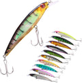 Kit de 10 Señuelos de pesca Crankbaits duros